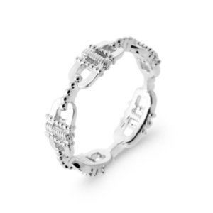 BAGUE ARGENT 925 RHODIE