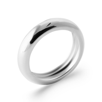 BAGUE ARGENT 925 RHODIE