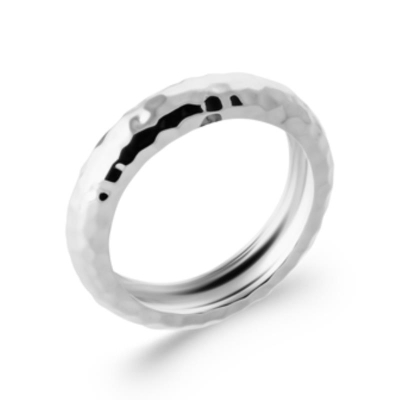 BAGUE ARGENT 925 RHODIE
