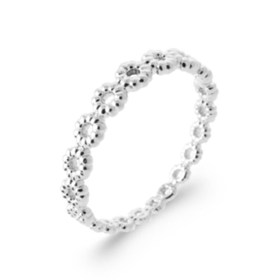 BAGUE ARGENT 925 RHODIE