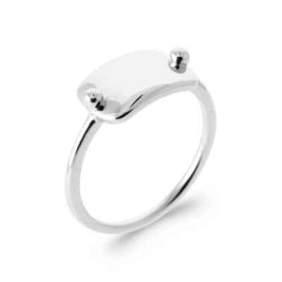 BAGUE ARGENT 925 RHODIE