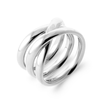 BAGUE ARGENT 925 RHODIE