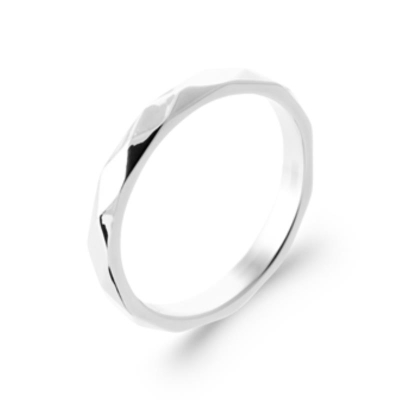 BAGUE ARGENT 925 RHODIE