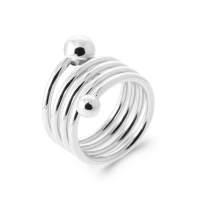 BAGUE ARGENT 925 RHODIE