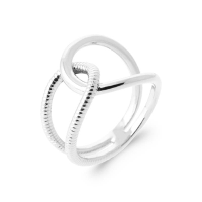 BAGUE ARGENT 925 RHODIE