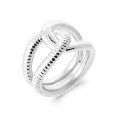 BAGUE ARGENT 925 RHODIE