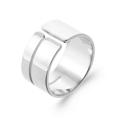 BAGUE ARGENT 925 RHODIE