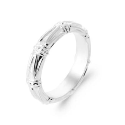 BAGUE ARGENT 925 RHODIE
