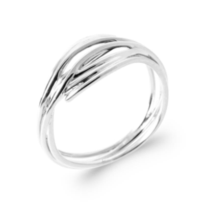 BAGUE ARGENT 925 RHODIE
