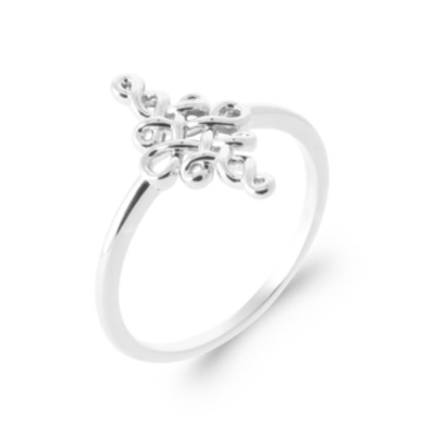 BAGUE ARGENT 925 RHODIE
