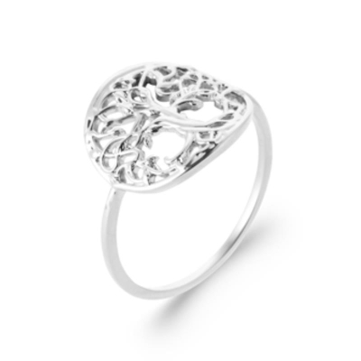 BAGUE ARGENT 925 RHODIE