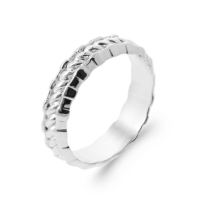 BAGUE ARGENT 925 RHODIE