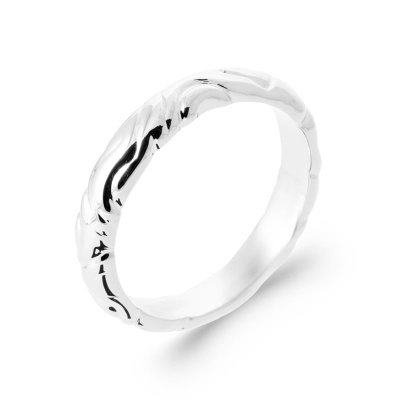 BAGUE ARGENT 925 RHODIE
