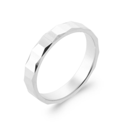 BAGUE ARGENT 925 RHODIE