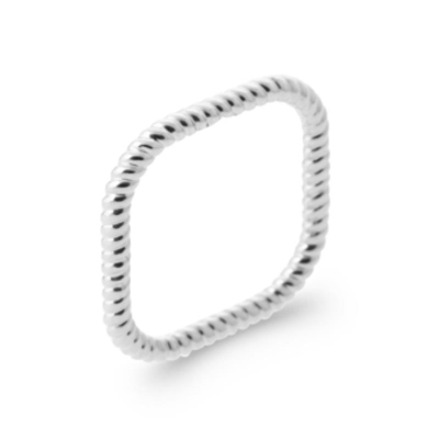 BAGUE ARGENT 925 RHODIE