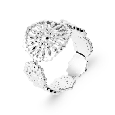 BAGUE ARGENT 925 RHODIE