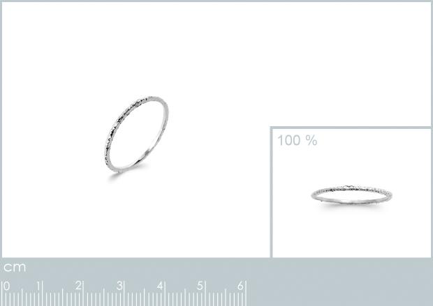 BAGUE ARGENT 925 RHODIE - 7z92550050