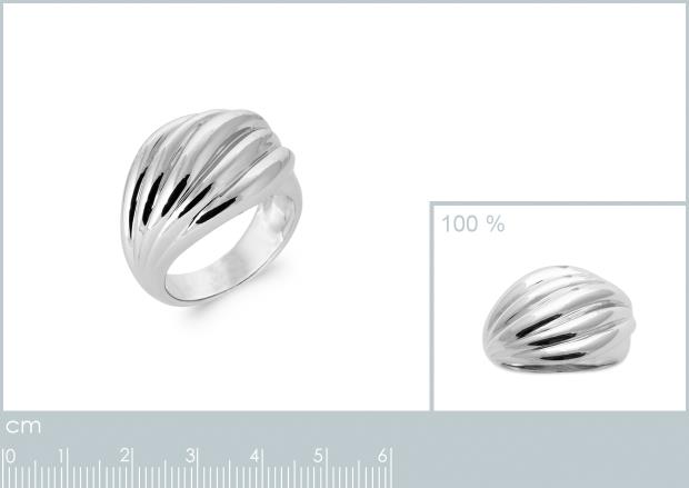 BAGUE ARGENT 925 RHODIE - 7z92750052