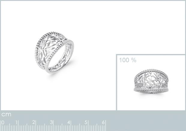 BAGUE ARGENT 925 RHODIE - 7z92760050