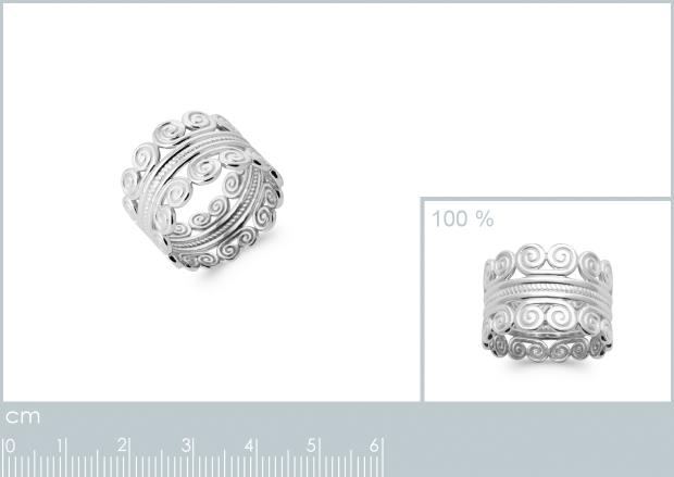 BAGUE ARGENT 925 RHODIE - 7z92800050