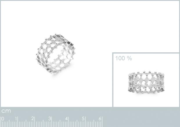 BAGUE ARGENT 925 RHODIE - 7z93690050