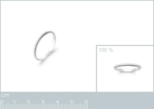 BAGUE ARGENT 925 RHODIE - 7z93890050