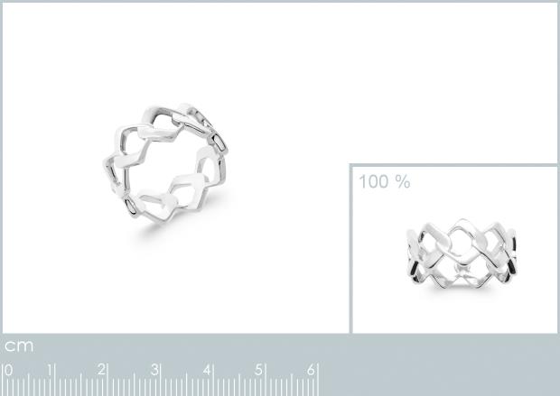 BAGUE ARGENT 925 RHODIE - 7z94040050