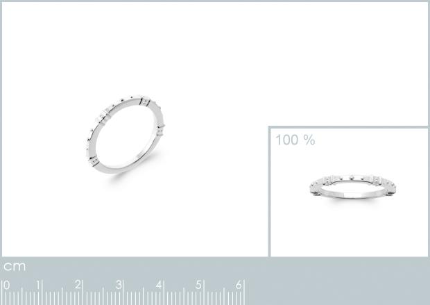 BAGUE ARGENT 925 RHODIE - 7z94480050