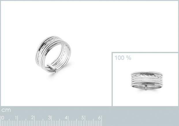 BAGUE ARGENT 925 RHODIE - 7z94510050