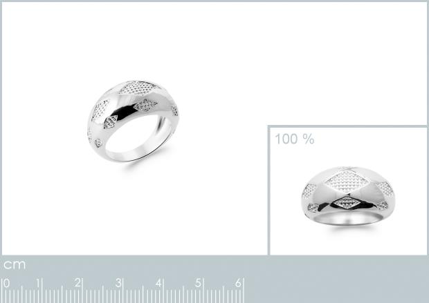 BAGUE ARGENT 925 RHODIE - 7z94560050