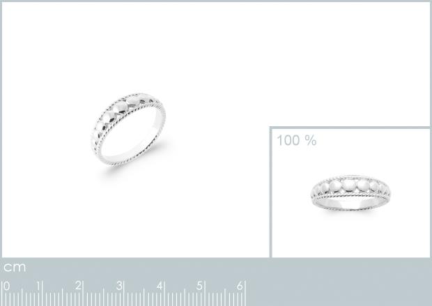 BAGUE ARGENT 925 RHODIE - 7z94610050