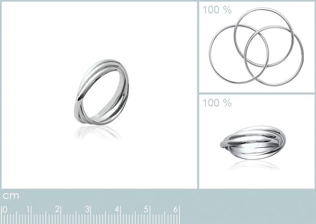 BAGUE ARGENT 925 RHODIE - 7z12200448