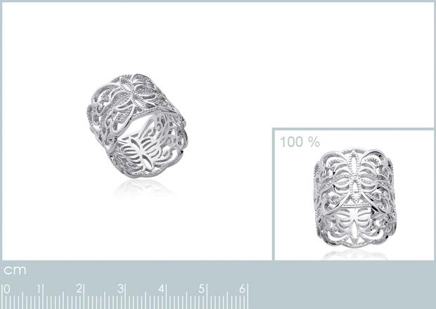 BAGUE ARGENT 925 RHODIE - 7z19170050