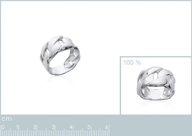 BAGUE ARGENT 925 RHODIE - 7z19300050