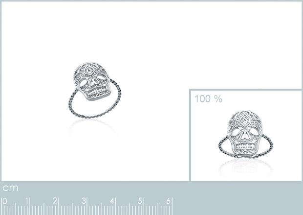 BAGUE ARGENT 925 RHODIE - 7z19590050