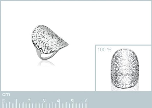 BAGUE ARGENT 925 RHODIE - 7z21950050