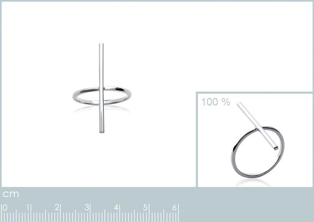 BAGUE ARGENT 925 RHODIE - 7z22700050