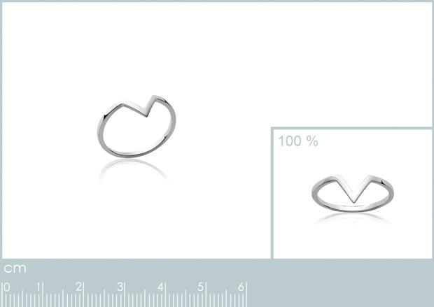 BAGUE ARGENT 925 RHODIE - 7z23570050