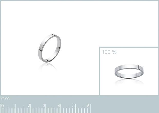 BAGUE ARGENT 925 RHODIE - 7z242800350