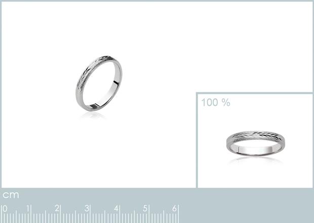 BAGUE ARGENT 925 RHODIE - 7z247300348