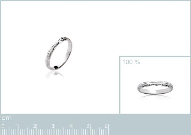 BAGUE ARGENT 925 RHODIE - 7z263400348