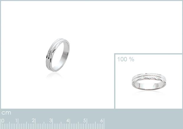 BAGUE ARGENT 925 RHODIE - 7z263400454