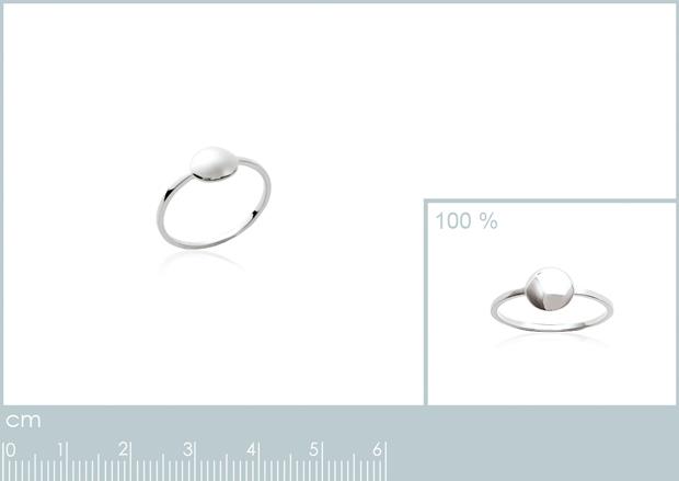 BAGUE ARGENT 925 RHODIE - 7z26620054