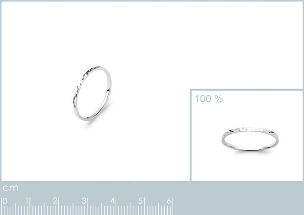 BAGUE ARGENT 925 RHODIE - 7z282000150