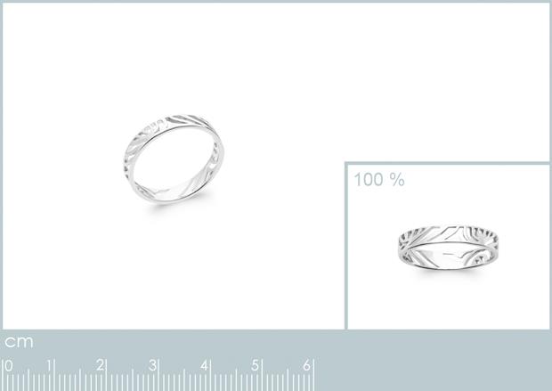 BAGUE ARGENT 925 RHODIE - 7z29270054