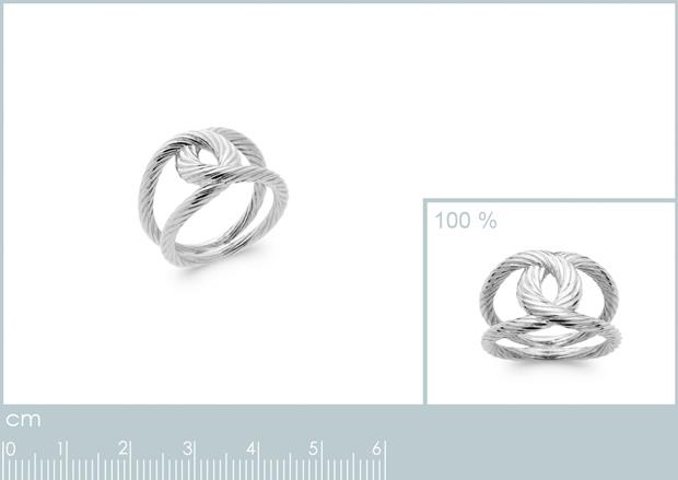 BAGUE ARGENT 925 RHODIE - 7z90090052