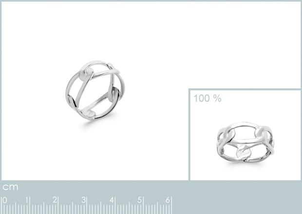 BAGUE ARGENT 925 RHODIE - 7z91250052