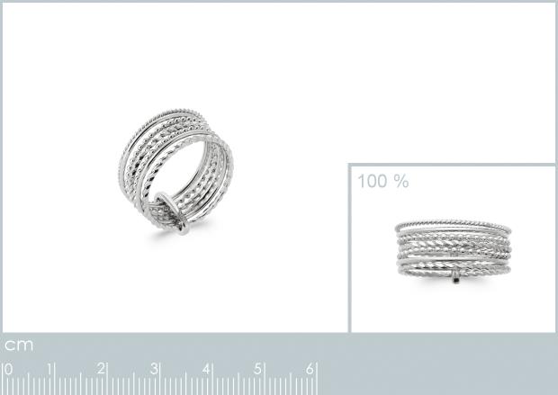 Anillo Plata 925. Rodio - 7z91660050