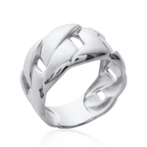 BAGUE ARGENT 925 RHODIE