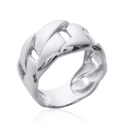 BAGUE ARGENT 925 RHODIE
